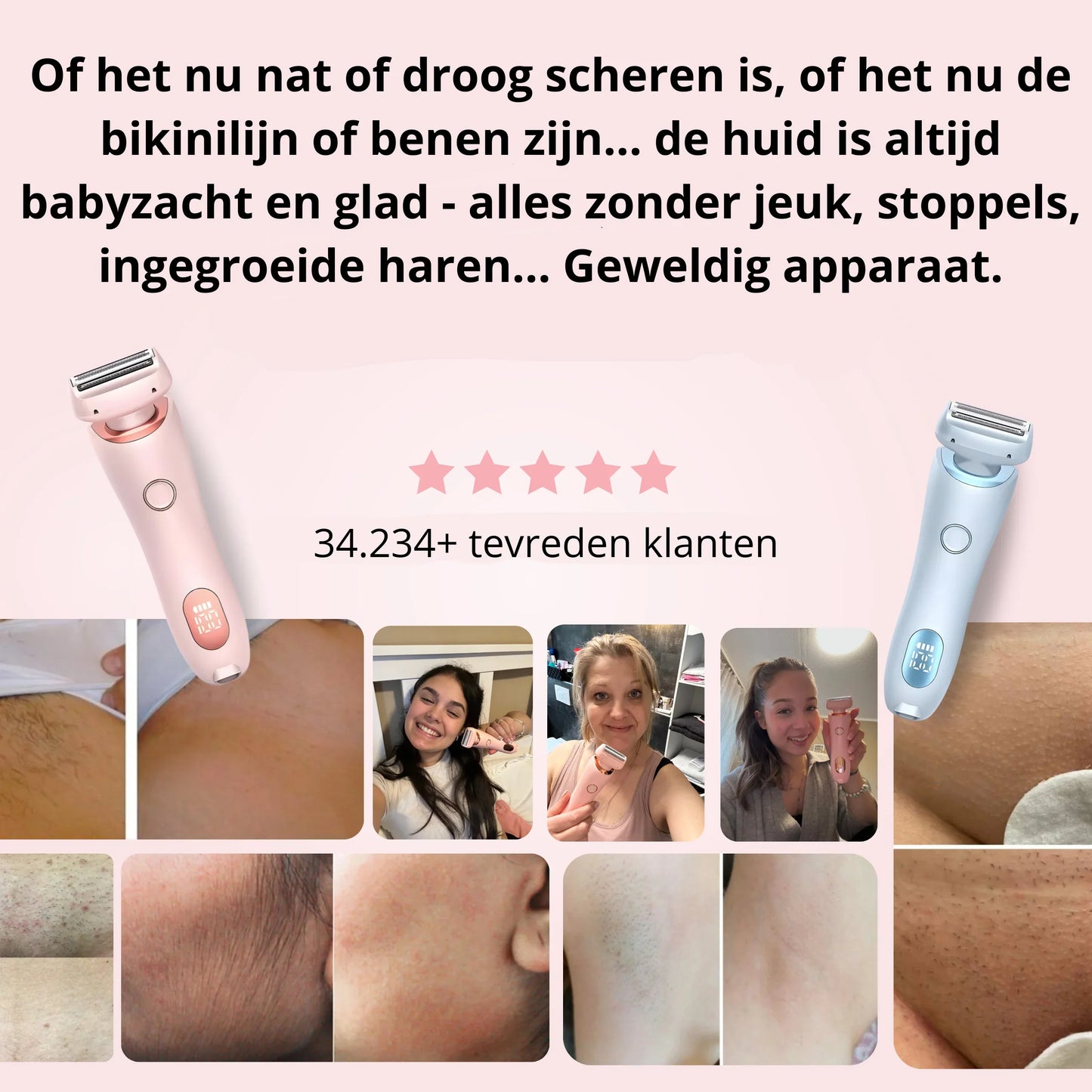 La Warda Beauty 2 in 1 Shaver